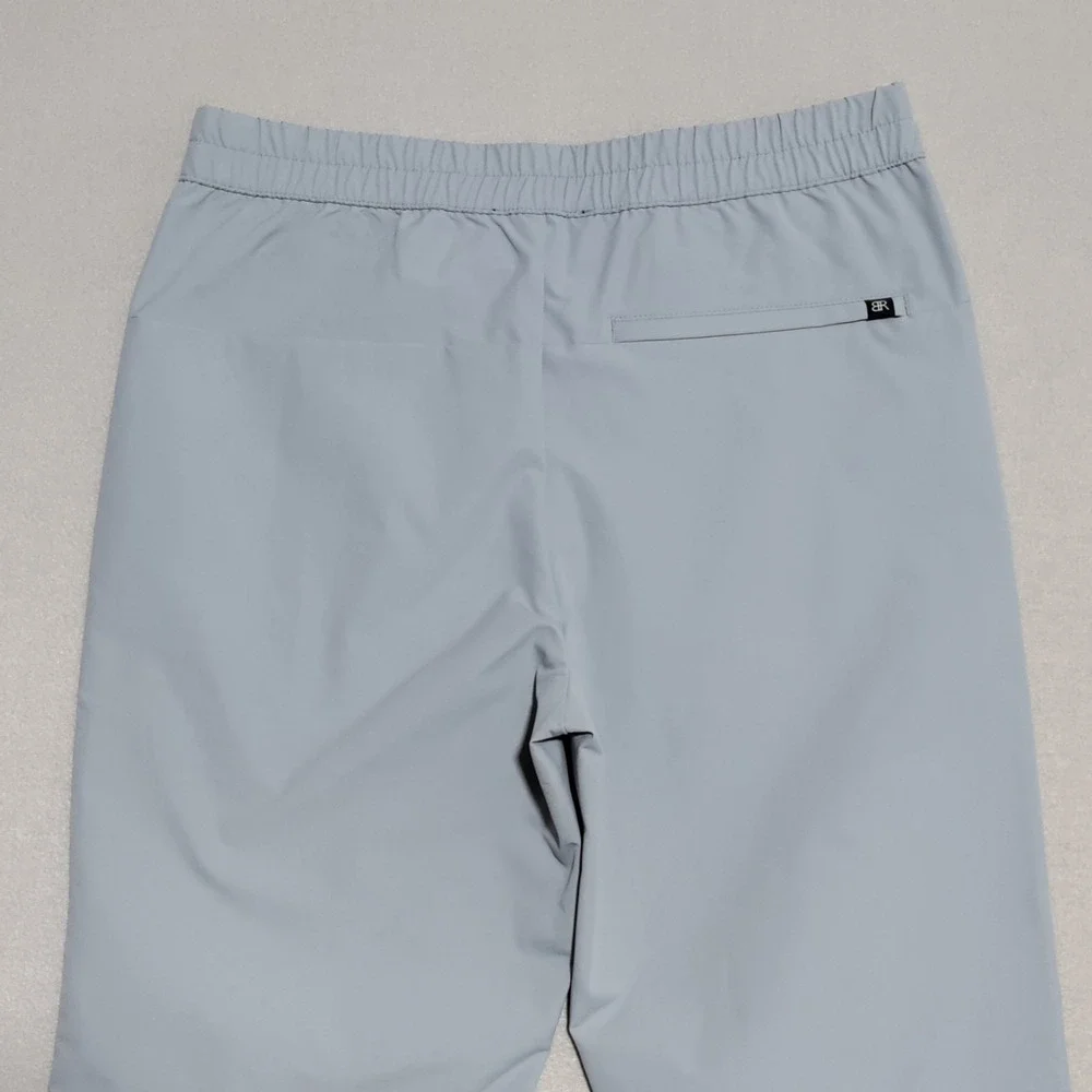 Banana Republic Mens Motion Tech‎ Hybrid Pants 30x29 Light Grey Water Repellant